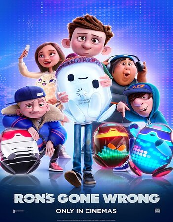 Ron's Gone Wrong (2021) Dual Audio Hindi [UnOfficial] 720p 480p WEBRip x264 950MB Full Movie Download