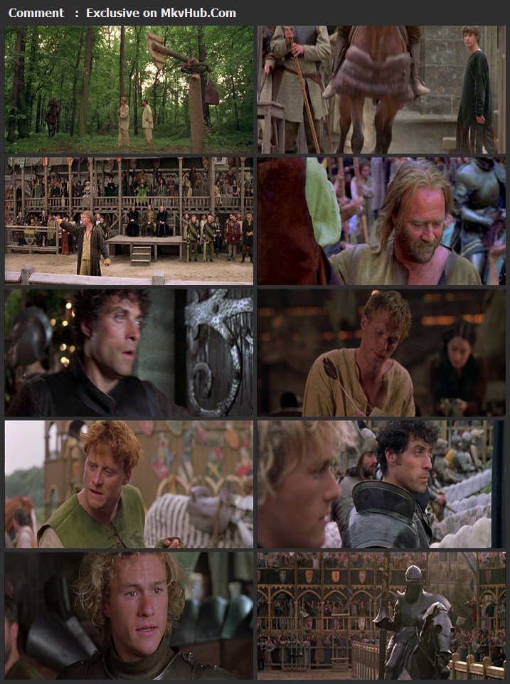 A Knight's Tale 2001 English 720p BluRay 800MB Download