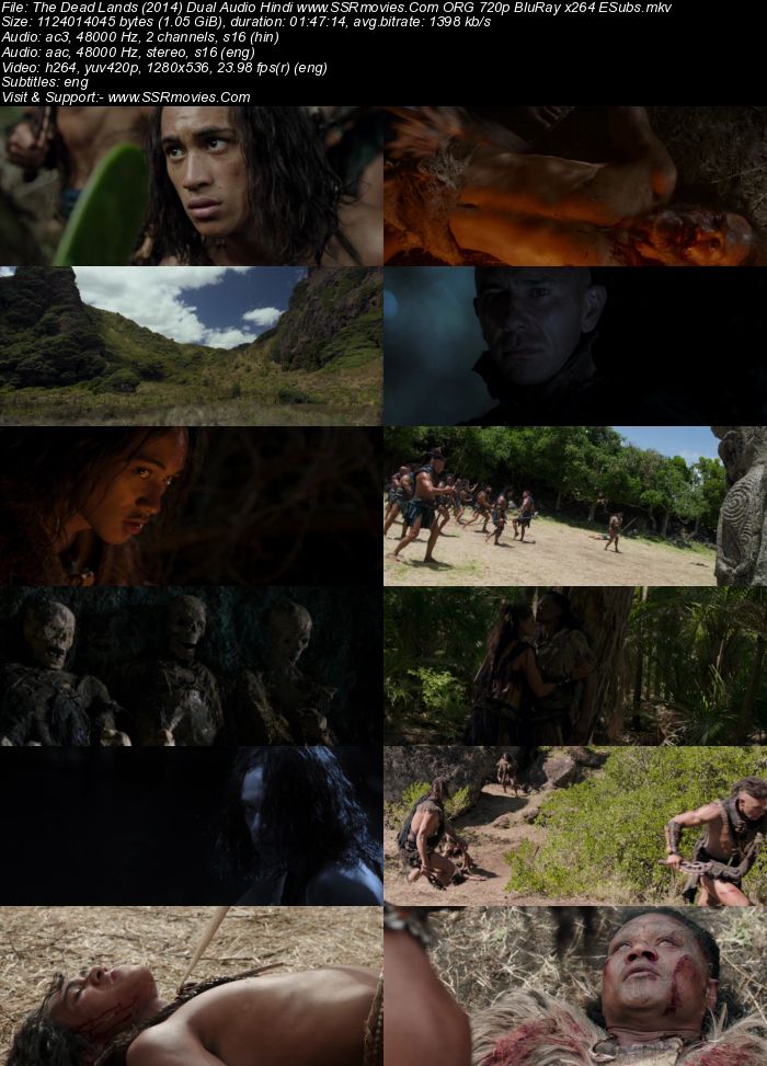 The Dead Lands (2014) Dual Audio Hindi ORG 480p BluRay 350MB ESubs Full Movie Download