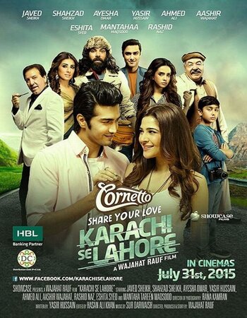 Karachi Se Lahore (2015) Urdu 480p WEB-DL x264 400MB Full Movie Download
