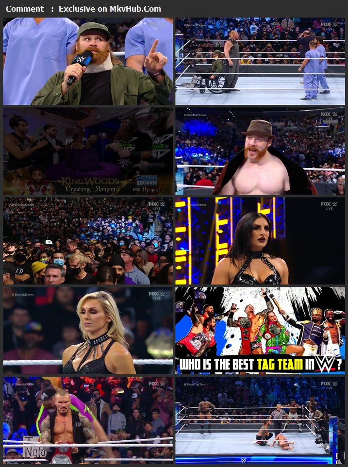 WWE Friday Night SmackDown 10th December 2021 720p WEBRip x264 750MB Download