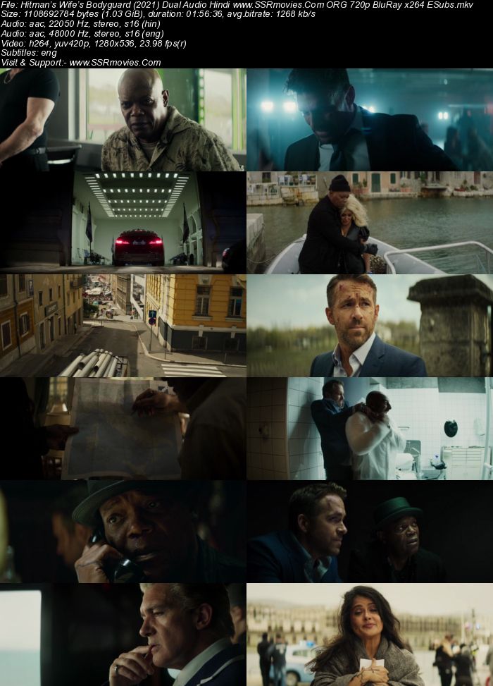 Hitman's Wife's Bodyguard (2021) Dual Audio Hindi ORG 1080p BluRay 1.9GB ESubs Full Movie Download