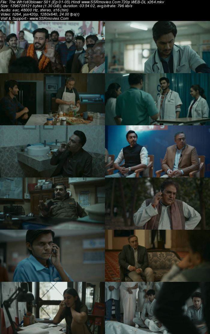 The Whistleblower (2021) S01 Complete Hindi 720p 480p WEB-DL ESubs Download