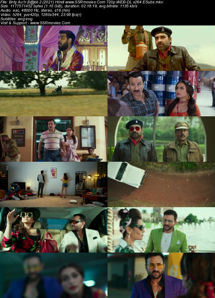 Bunty Aur Babli 2 (2021) Hindi 480p WEB-DL x264 400MB ESubs Full Movie Download