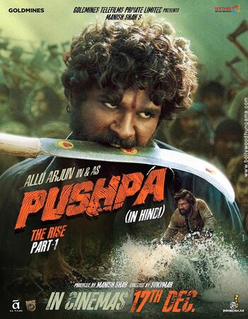 Pushpa: The Rise - Part 1 (2021) Hindi 1080p 720p 480p Pre-DVDRip 2.4GB Full Movie Download