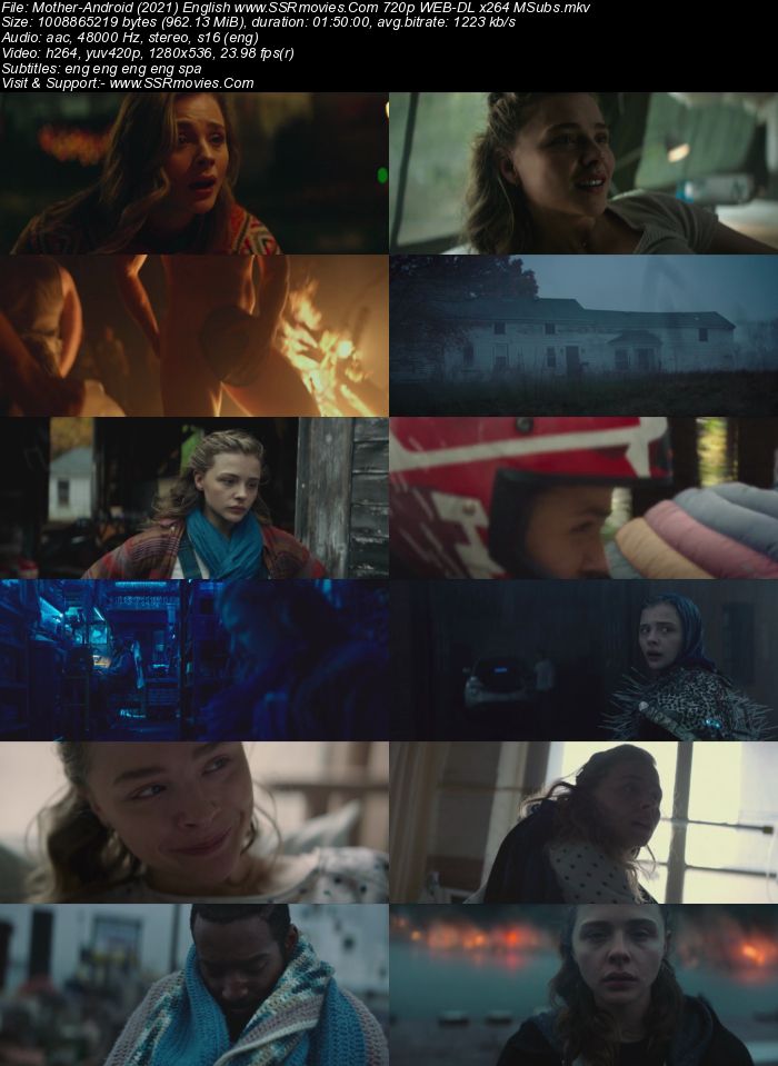 Mother/Android (2021) English 720p WEB-DL x264 950MB Full Movie Download