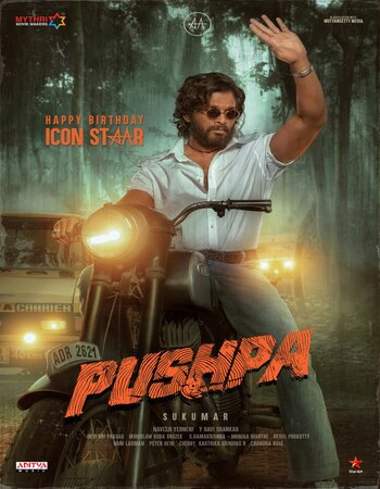 Pushpa: The Rise - Part 1 2021 Hindi 1080p HQ Pre-DVDRip 3.5GB Download