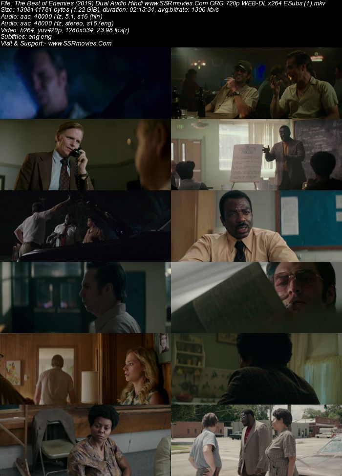 The Best of Enemies (2019) Dual Audio Hindi ORG 480p WEB-DL 450MB Full Movie Download