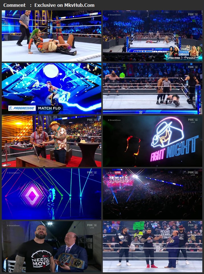 WWE Friday Night SmackDown 17th December 2021 720p WEBRip x264 750MB Download