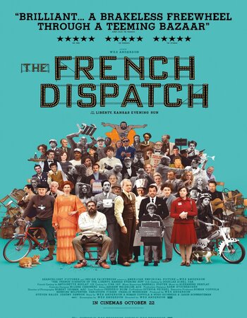 The French Dispatch (2021) Dual Audio Hindi [UnOfficial] 720p 480p WEBRip x264 950MB Full Movie Download