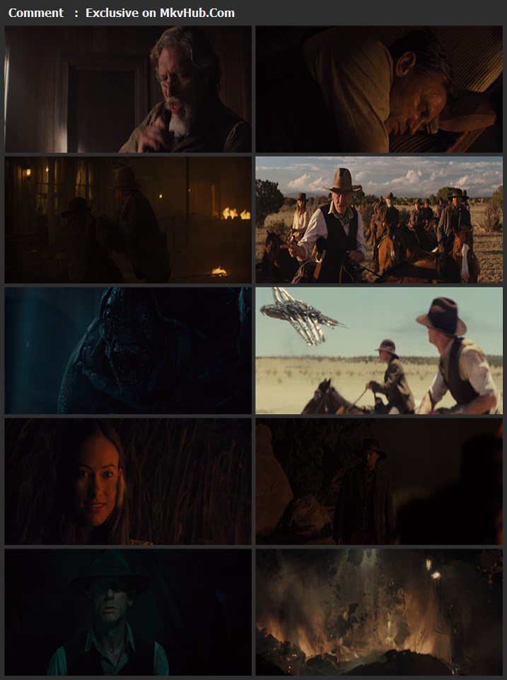 Cowboys & Aliens 2011 English 720p BluRay 1GB Download