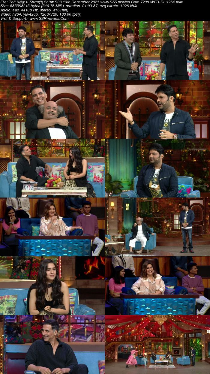 The Kapil Sharma Show S03 19 December 2021 480p 720p WEB-DL 300MB Download