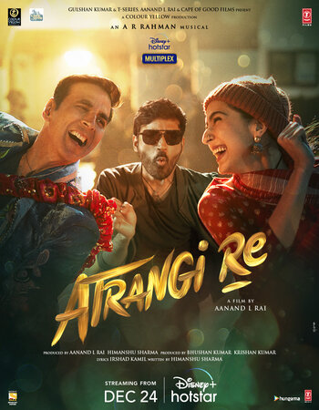 Atrangi Re (2021) Hindi 1080p WEB-DL x264 2.3GB Full Movie Download