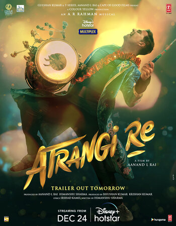 Atrangi Re (2021) Hindi 480p WEB-DL x264 400MB ESubs Full Movie Download