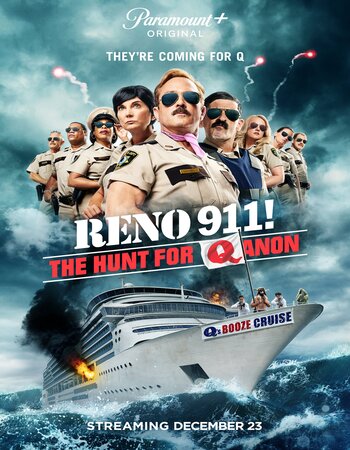 Reno 911! The Hunt for QAnon 2021 English 720p WEB-DL 750MB ESubs