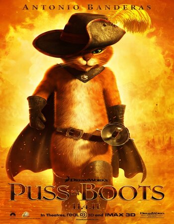 Puss in Boots 2011 English 720p BluRay 1GB ESubs