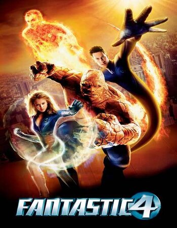 Fantastic Four 2005 English 720p BluRay 1GB Download