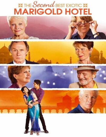 The Second Best Exotic Marigold Hotel 2015 English 720p BluRay 1GB ESubs