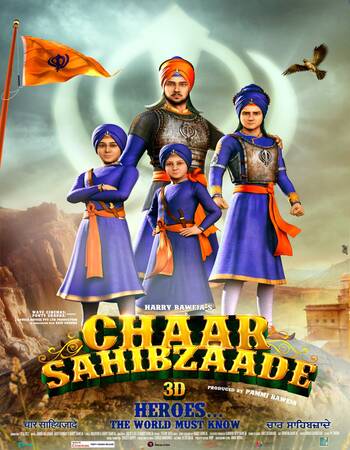 Chaar Sahibzaade 2014 Punjabi 720p 480p WEB-DL x264 ESubs Full Movie Download