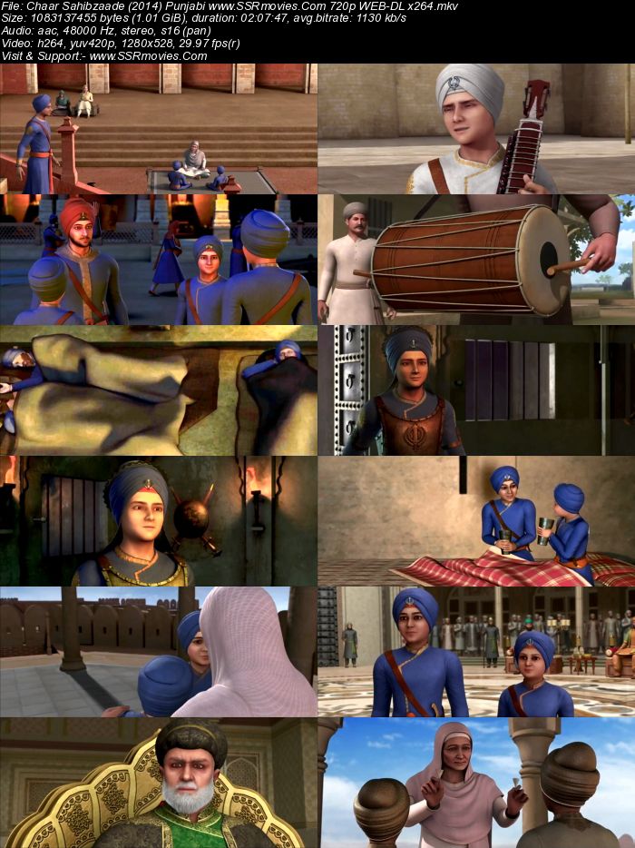 Chaar Sahibzaade 2014 Punjabi 720p 480p WEB-DL x264 ESubs Full Movie Download