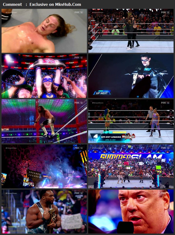 WWE Friday Night SmackDown 31st December 2021 720p WEBRip x264 800MB Download