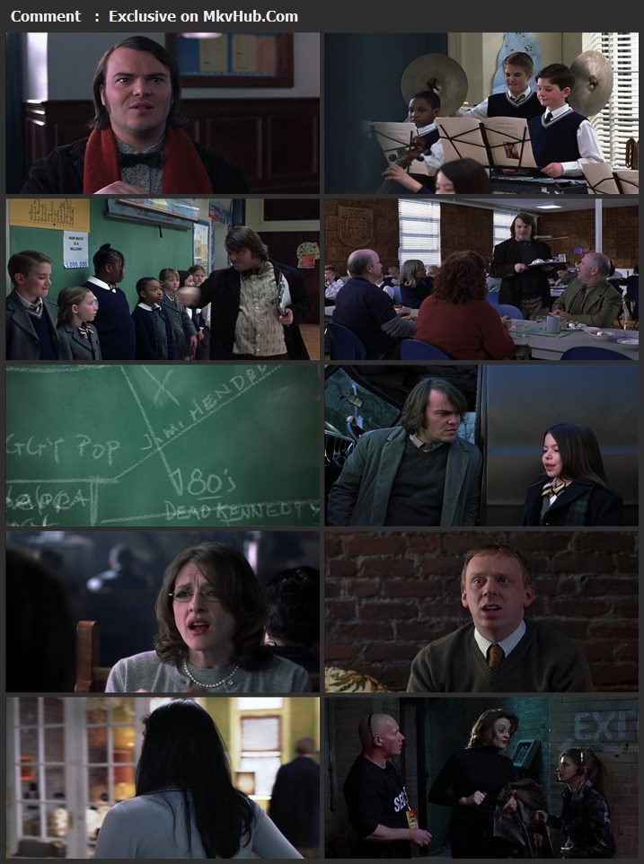 School of Rock 2003 English 720p BluRay 1GB Download
