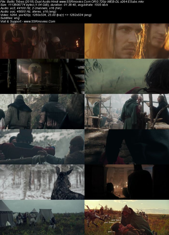 Baltic Tribes 2018 Dual Audio Hindi ORG 720p 480p WEB-DL x264 ESubs Full Movie Download
