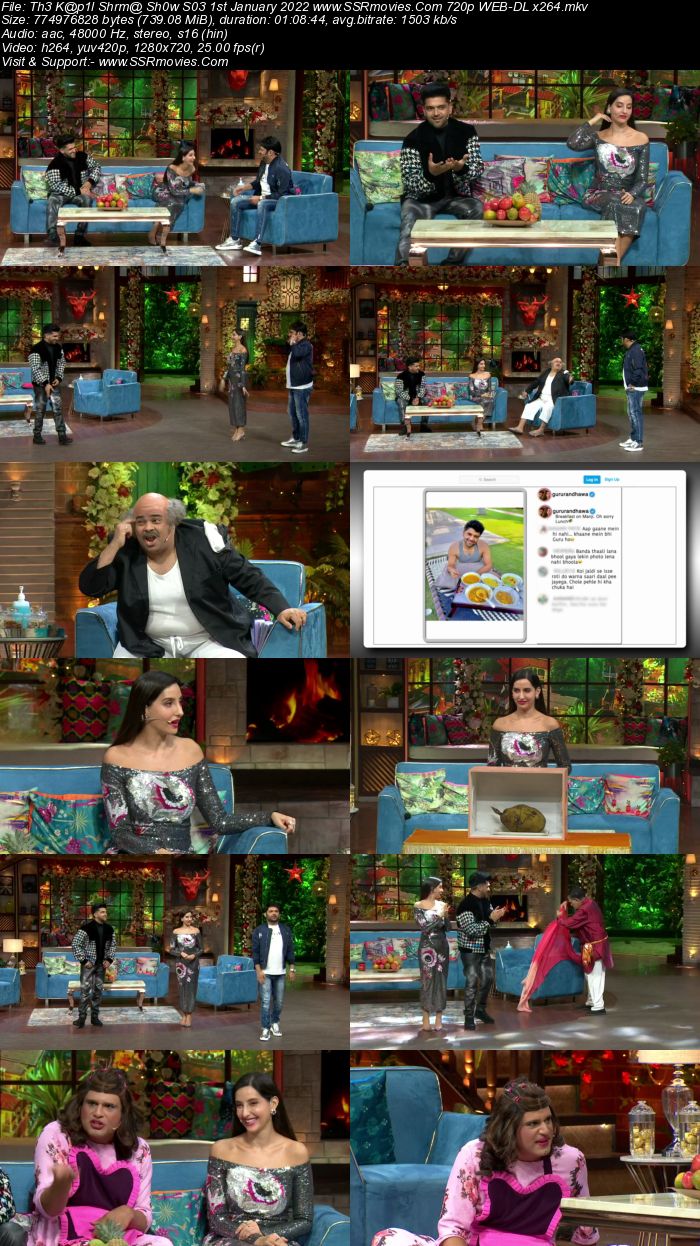 The Kapil Sharma Show S03 1st January 2022 480p 720p WEB-DL 300MB Download