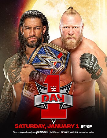 WWE Day 1 2022 720p PPV WEBRip x264 1.6GB Download