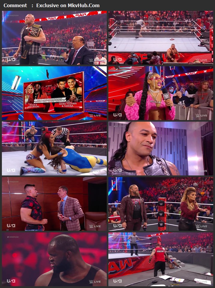 WWE Monday Night Raw 3rd January 2021 720p WEBRip x264 1.1GB Download