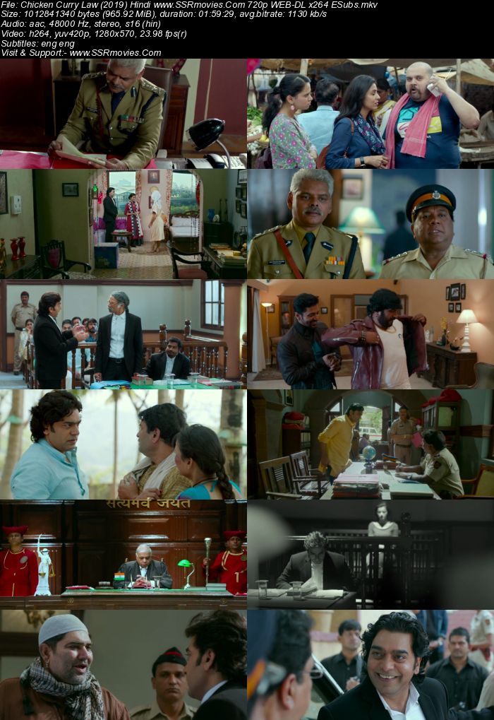 Chicken Curry Law 2019 Hindi 1080p 720p 480p WEB-DL x264 ESubs Full Movie Download