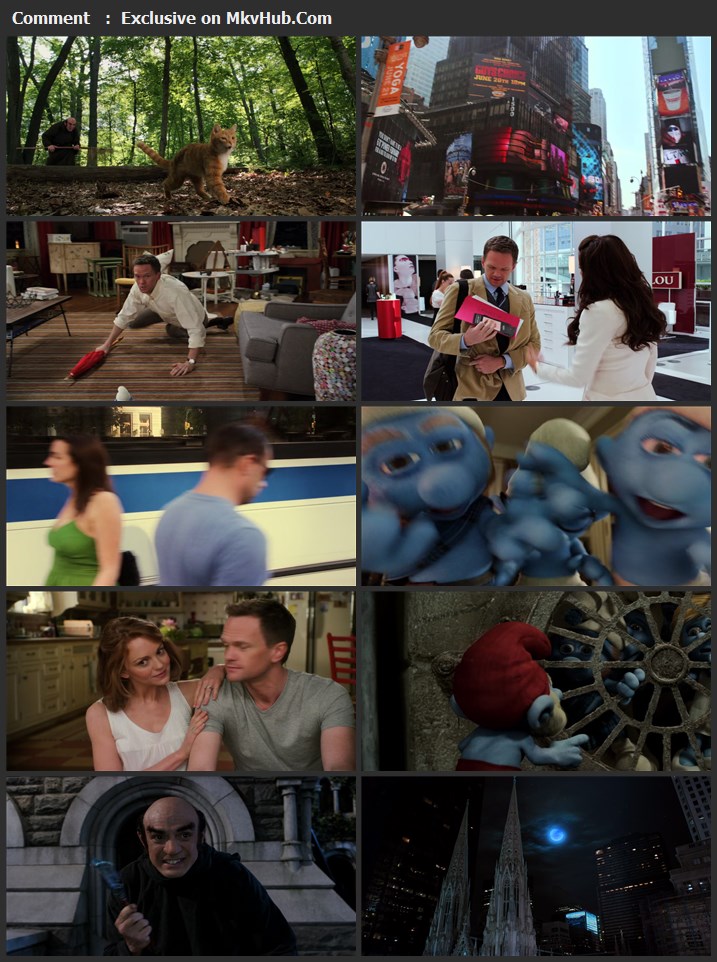 The Smurfs 2011 English 720p BluRay 1GB Download