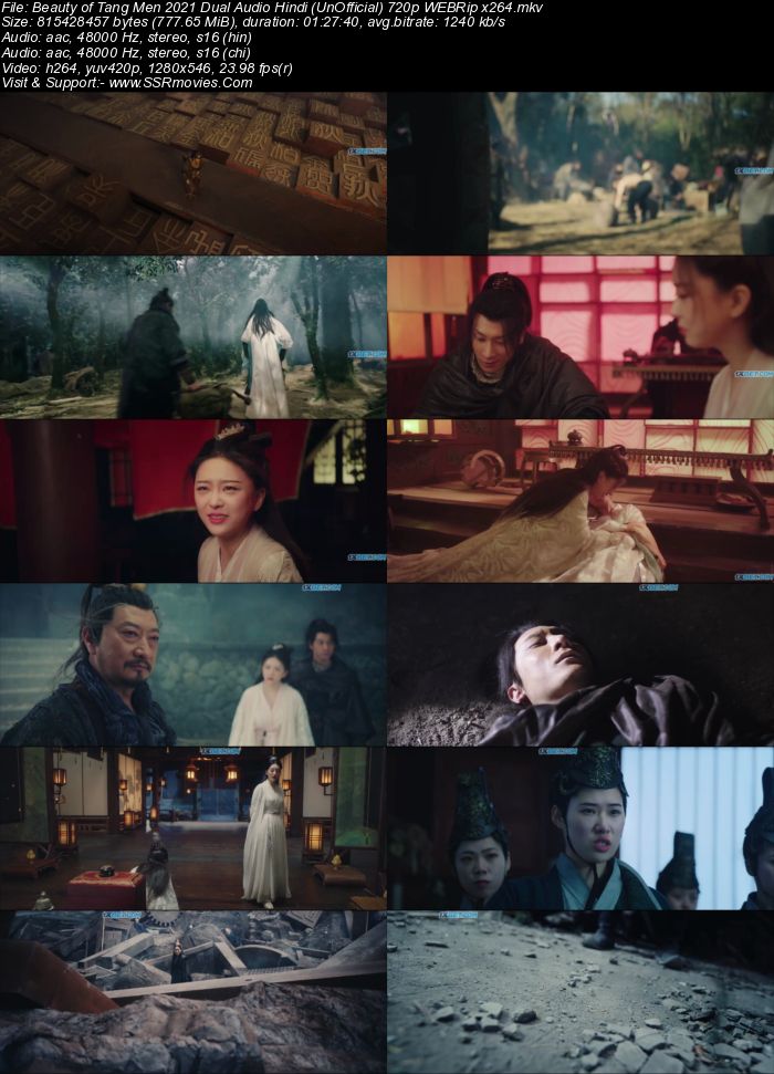 Beauty of Tang Men 2021 Dual Audio Hindi (UnOfficial) 720p 480p WEBRip 750MB Download