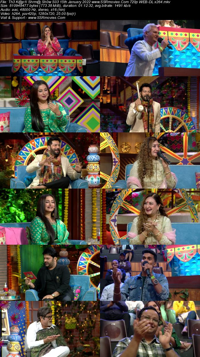 The Kapil Sharma Show S03 15th January 2022 480p 720p WEB-DL 300MB Download