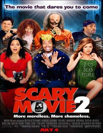 Scary Movie 2 2001 English 720p BluRay 1GB Download