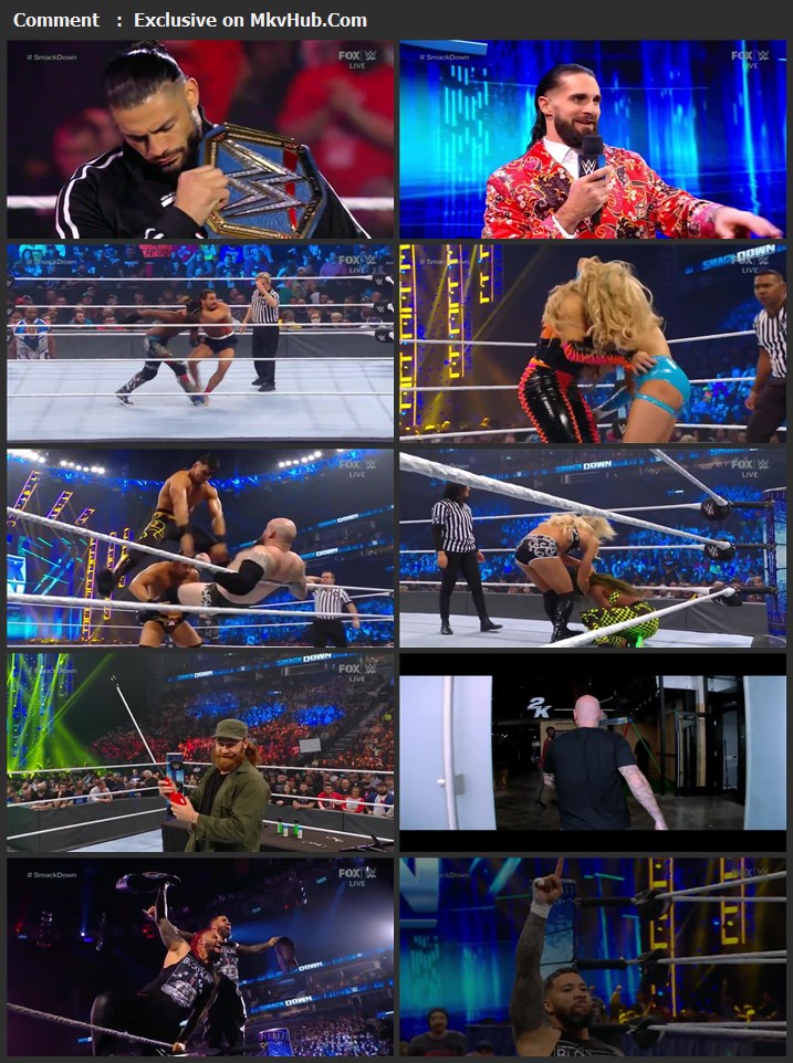 WWE Friday Night SmackDown 21st January 2022 720p WEBRip x264 750MB Download