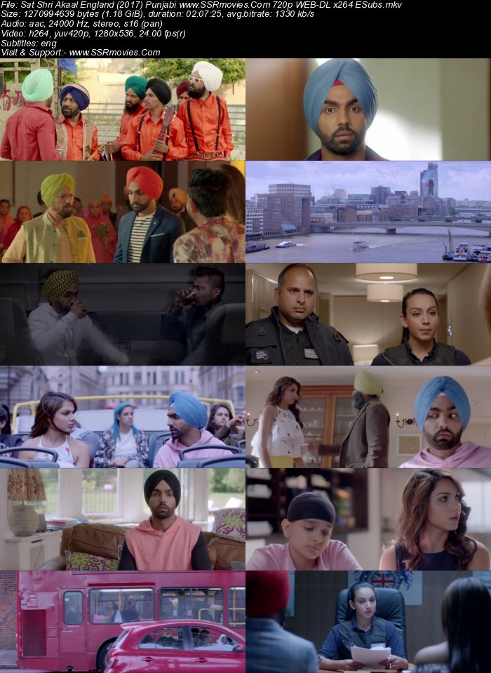 Sat Shri Akaal England 2017 Punjabi 1080p 720p 480p WEB-DL x264 ESubs Full Movie Download