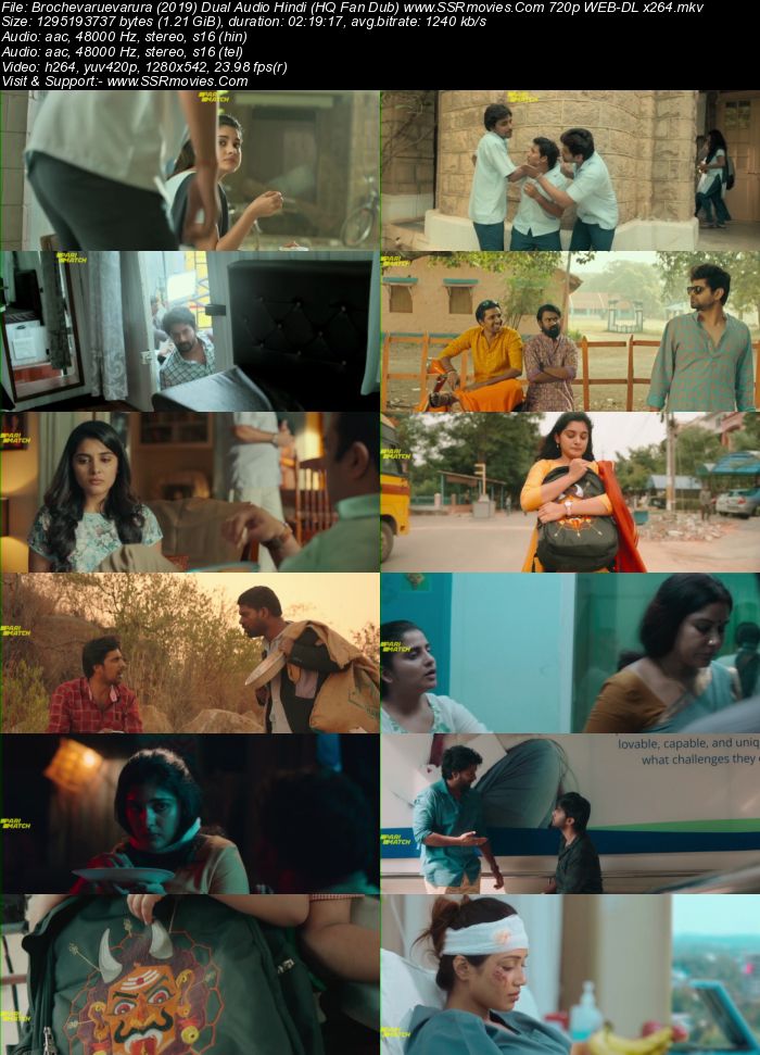 Brochevarevarura 2019 Dual Audio Hindi (HQ Dub) 1080p 720p 480p WEB-DL x264 ESubs Full Movie Download