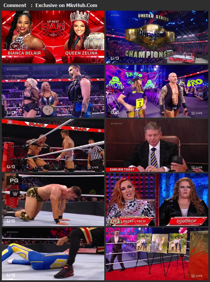 WWE Monday Night Raw 24th Janauary 2022 720p WEBRip x264 1.1GB Download