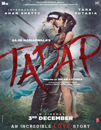 Tadap 2021 Hindi (ORG) 1080p 720p 480p WEB-DL x264 ESubs Full Movie Download