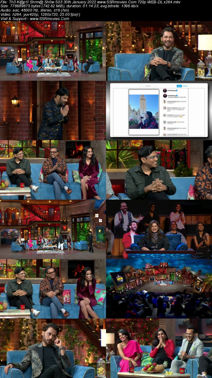 The Kapil Sharma Show S03 30th January 2022 480p 720p WEB-DL 300MB Download