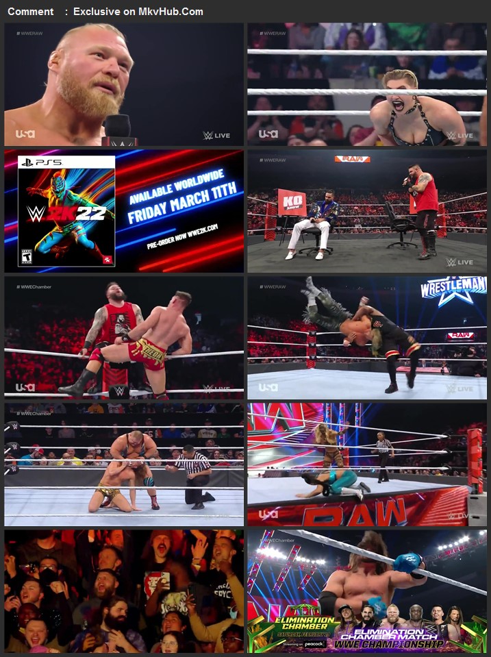 WWE Monday Night Raw 31st Janauary 2022 720p WEBRip x264 1.1GB Download