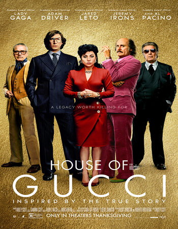 House of Gucci 2021 English 720p 480p WEB-DL x264 ESubs Full Movie Download