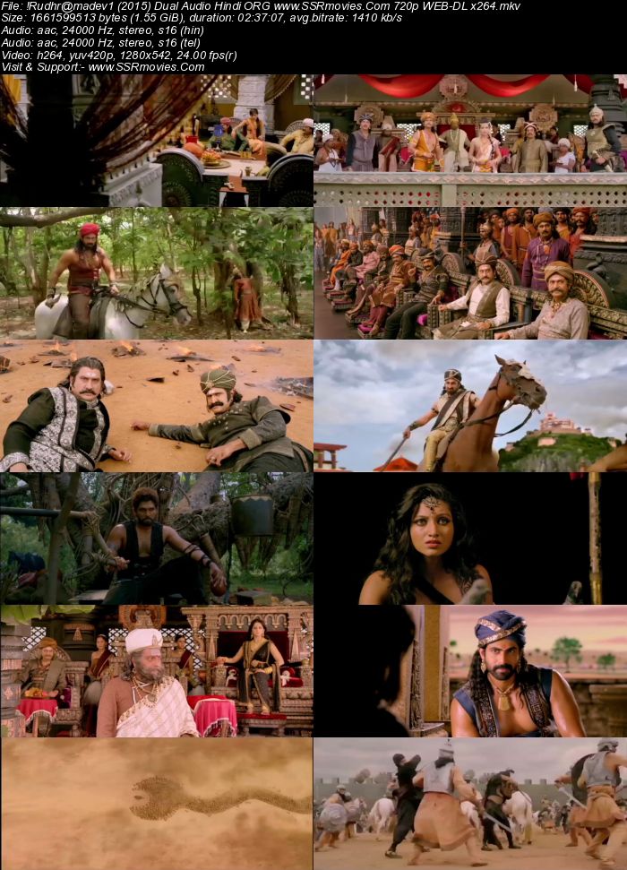 Rudhramadevi 2015 Dual Audio Hindi ORG 1080p 720p 480p WEB-DL x264 ESubs Full Movie Download