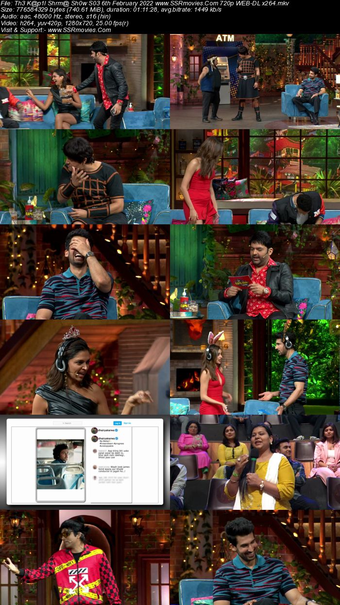 The Kapil Sharma Show S03 6th February 2022 720p 480p WEB-DL 650MB Download