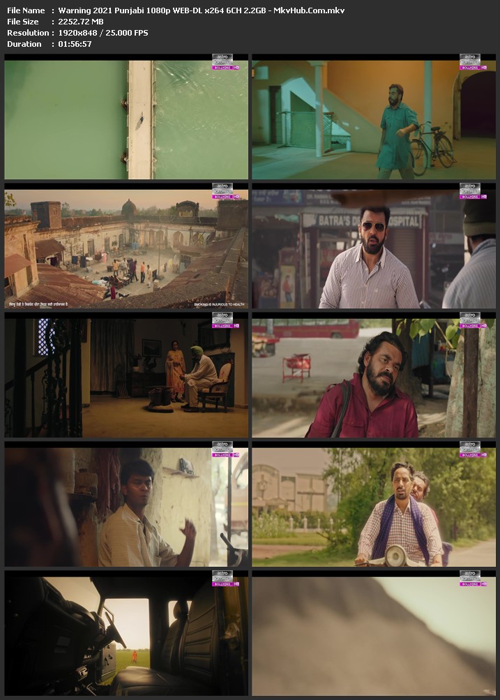Warning 2021 Punjabi 1080p HDTV 2.2GB Download