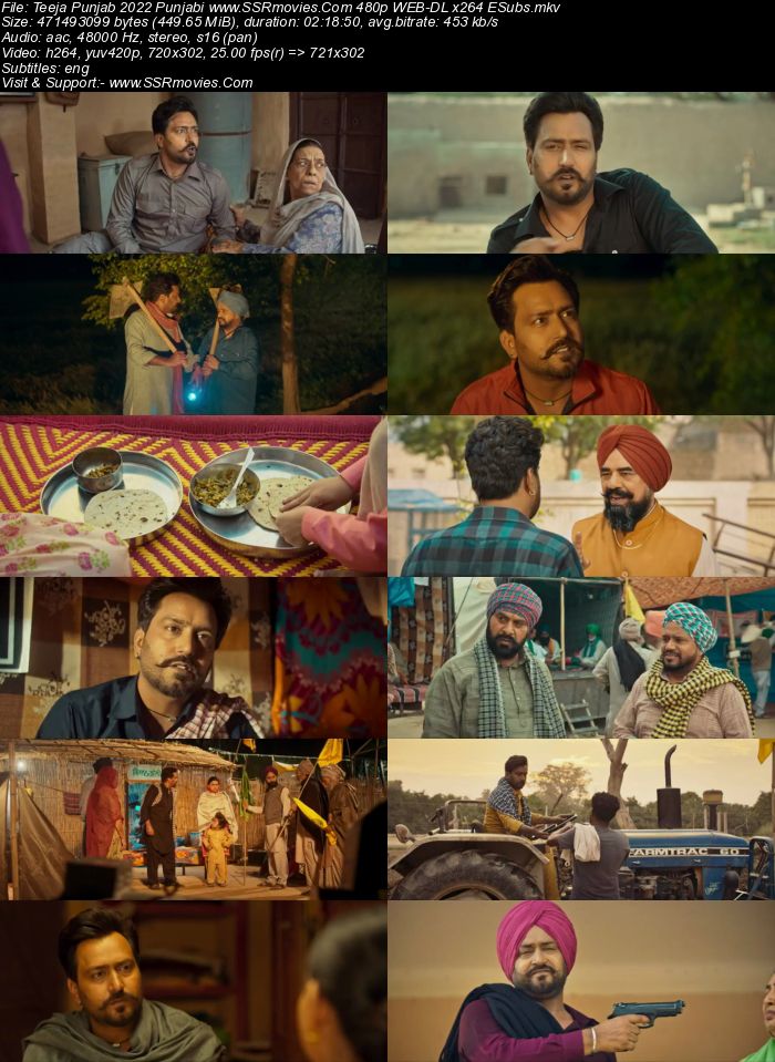 Teeja Punjab 2021 Punjabi 1080p 720p 480p WEB-DL x264 ESubs Full Movie Download