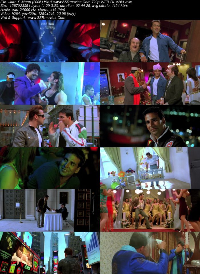 Jaan-E-Mann: Let's Fall in Love... Again 2006 Hindi 720p 480p WEB-DL x264 ESubs Full Movie Download