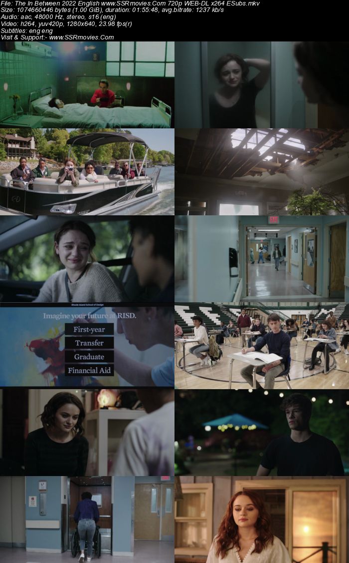 The In Between 2022 English 720p 480p WEB-DL x264 ESubs Full Movie Download
