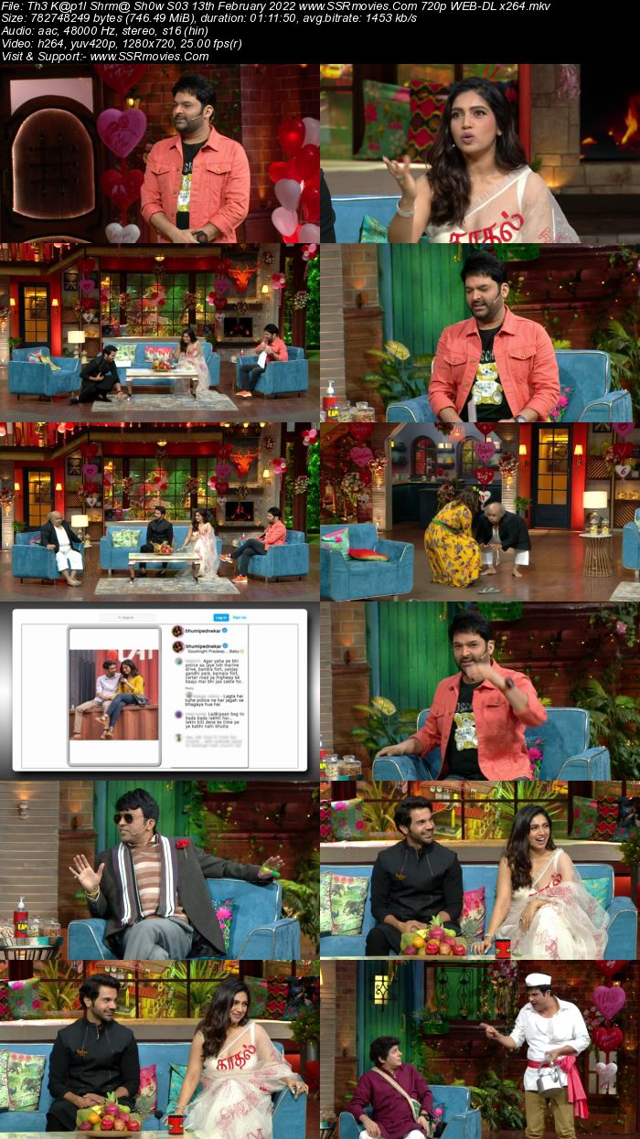 The Kapil Sharma Show S03 13th February 2022 720p 480p WEB-DL 750MB Download